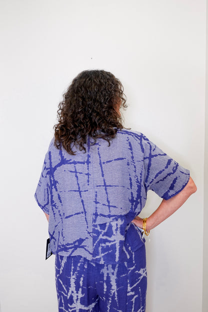Yin Yang Jacquard Top