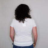 Scoop Neck Lurex Trim Tee