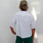 Areli Short Sleeve Blouse - TresChicTexas