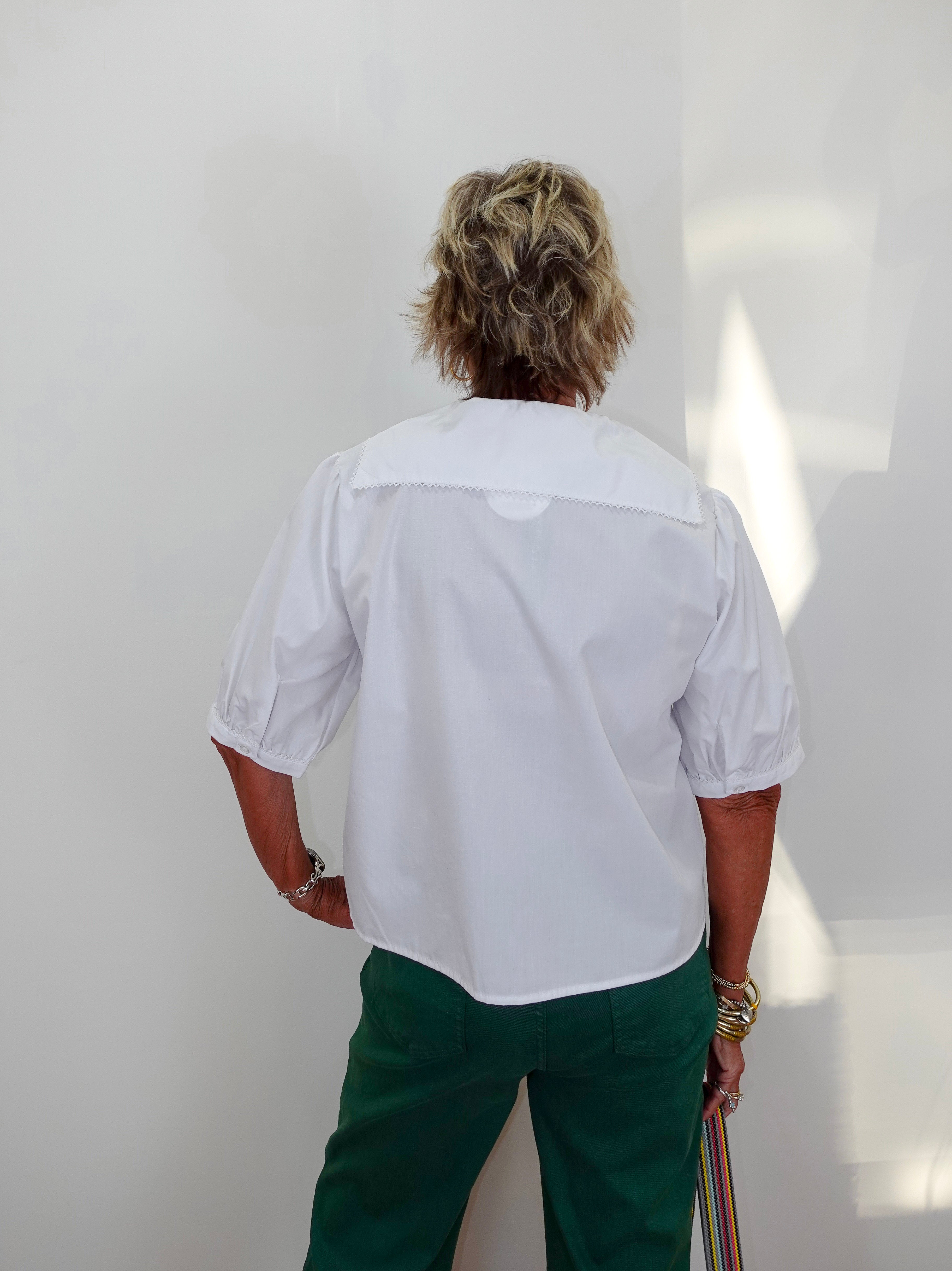 Areli Short Sleeve Blouse - TresChicTexas