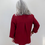 3/4 Sleeve Button Down Blouse - TresChicTexas