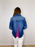 SPLIT BACK SHIRT JACKET