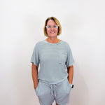 Dream Slouchy Tee & Short Set - TresChicTexas