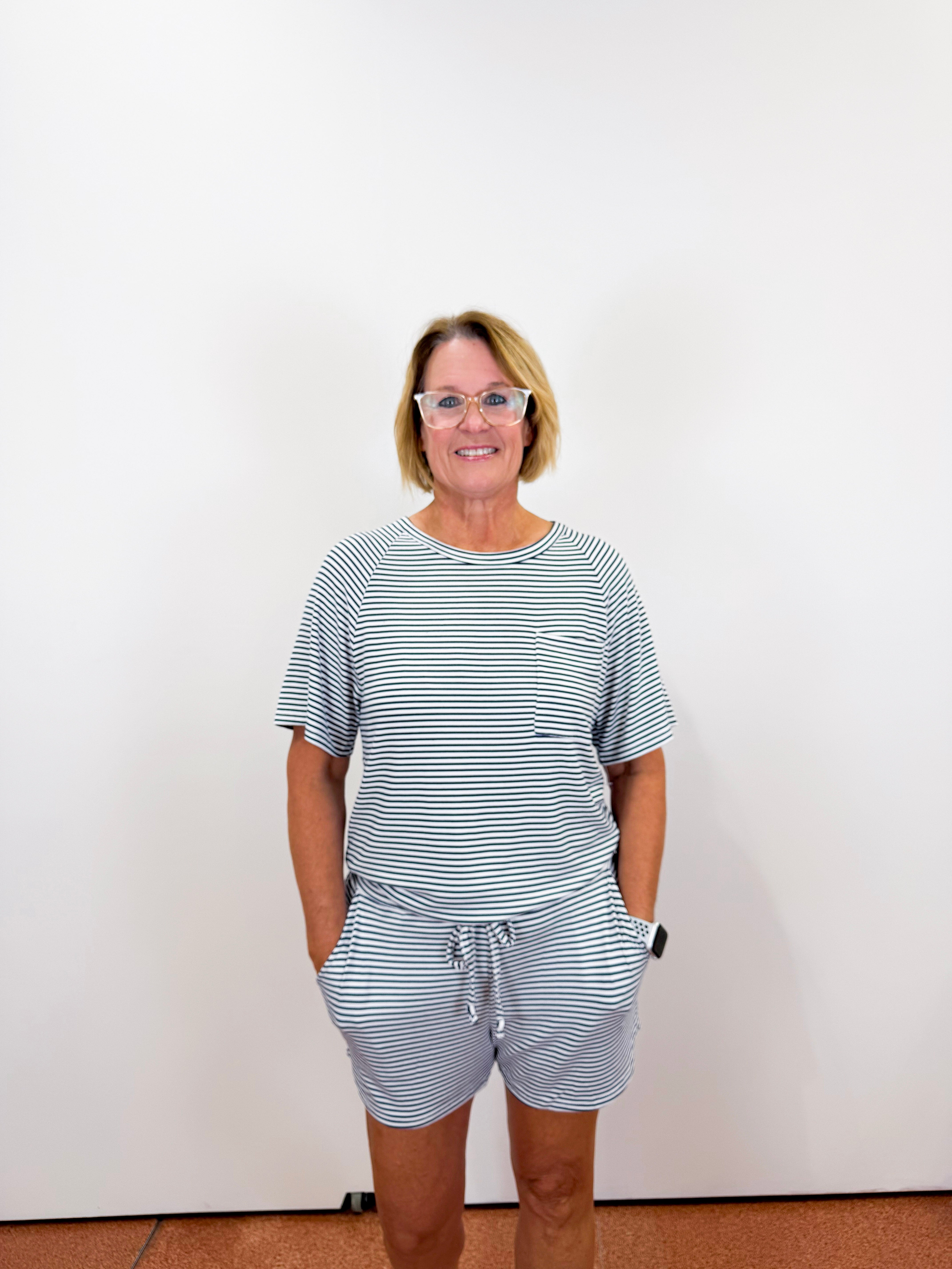 Dream Slouchy Tee & Short Set - TresChicTexas
