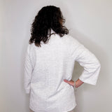 RAGLAN SLEEVE SNAP FRONT JACKET