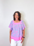 SOLANA EMBROIDERED TOP