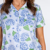 HYDRANGEA S/S SLEEP SHIRT