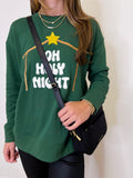 OH HOLY NIGHT NATIVITY SWEATSHIRT