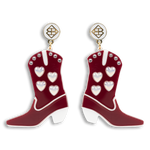 GAMEDAY BOOT EARRINGS - TresChicTexas