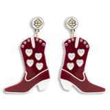 GAMEDAY BOOT EARRINGS - TresChicTexas