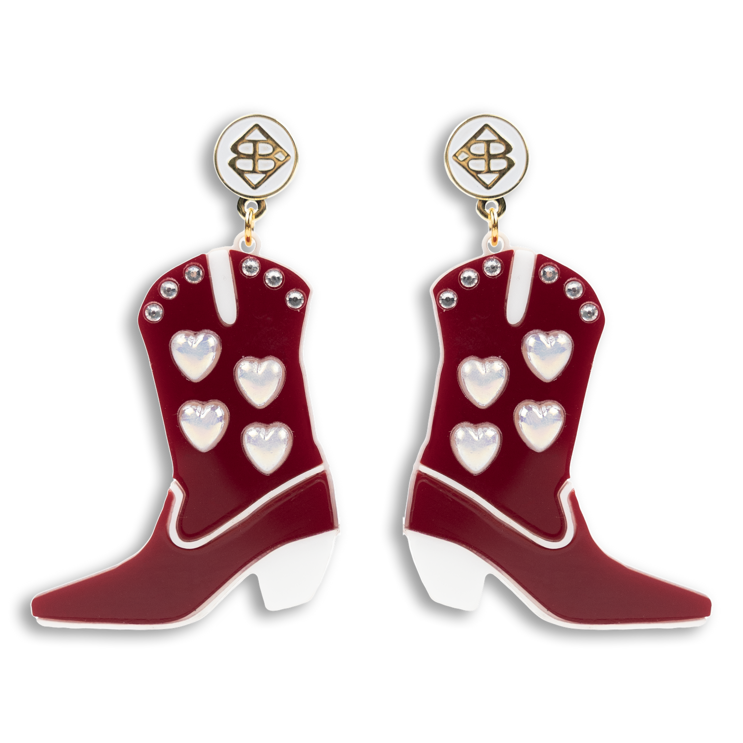 GAMEDAY BOOT EARRINGS - TresChicTexas