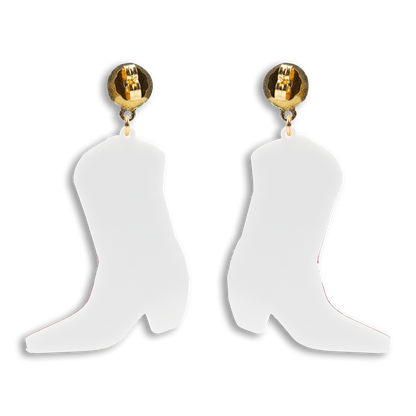 GAMEDAY BOOT EARRINGS - TresChicTexas