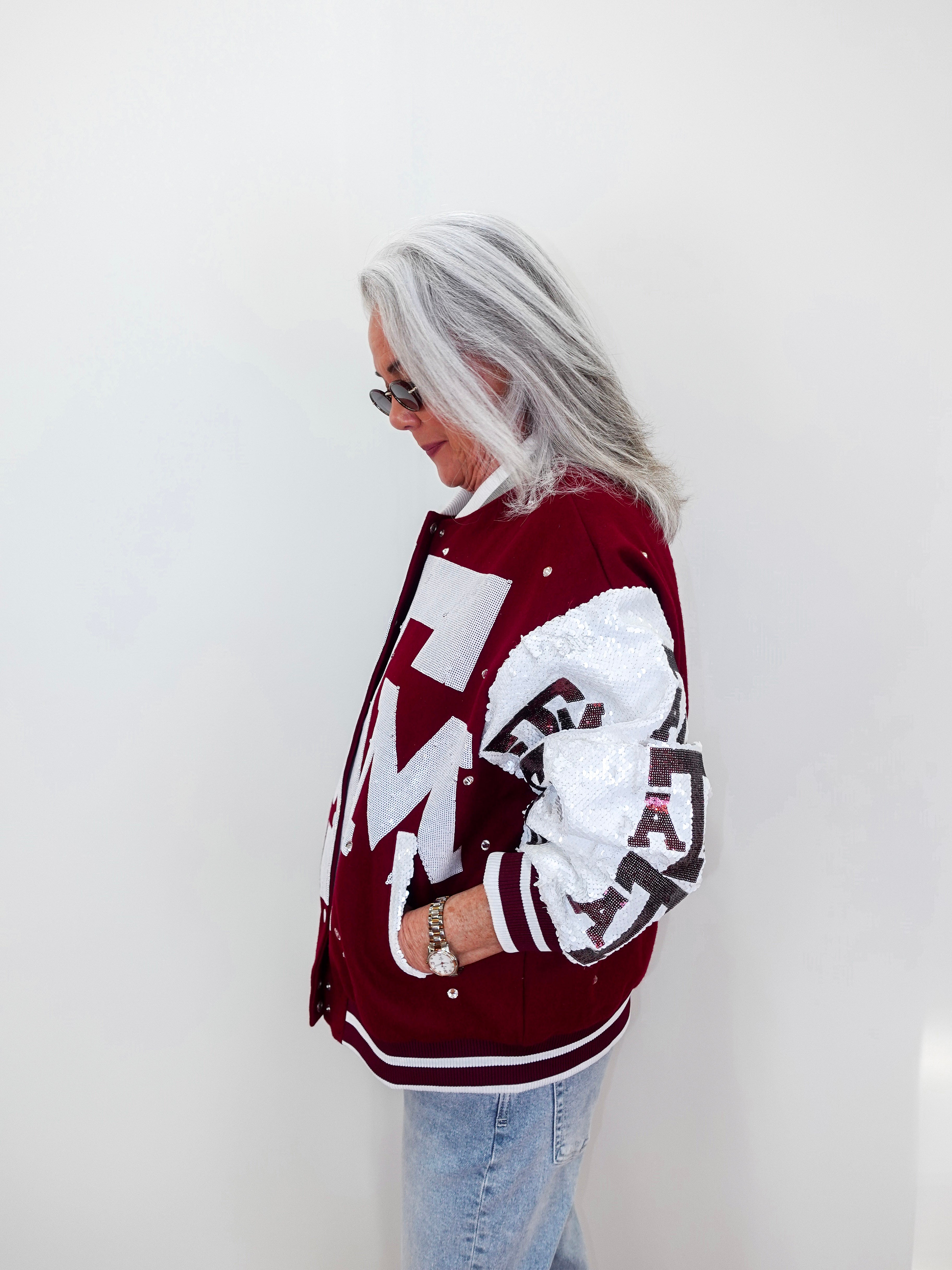 Licensed Texas A&M Bomber Jacket - TresChicTexas