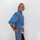 Annie - The Not Your Average Denim Blouse