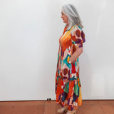 Mika Collared Long Dress