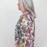 Flowy Dolman Sleeve Blouse