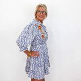 Ribben Embroidered DRess