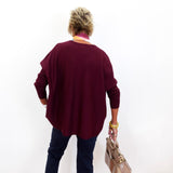 Oversized V-Neck Pullover