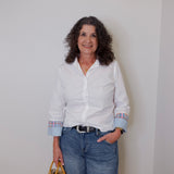 Plaid w/ Stripes Blouse