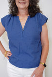 Cap Sleeve Blouse