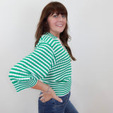 Striped Knit Sweater
