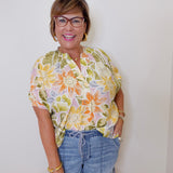 Tropical Floral Popover