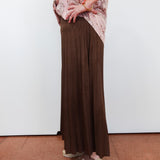 Hickory Pull-On Pleated Skirt