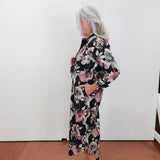 Printed L/S Shirt Dress