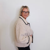 Kiki Reversible Faux Suede Jacket