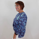 Foliage Floral Boxy Tee