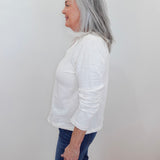 Cotton Slub Soft V-Neck Tee