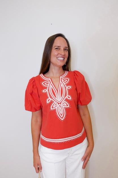 Embroidered Blouse