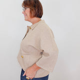 Pocket Polo Pullover Sweater