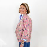 Floral 3/4 Sleeve Blouse