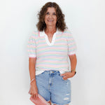 Emma Short Sleeve Sweater Top - TresChicTexas