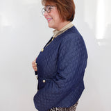 Denim Quilted Jacket - TresChicTexas