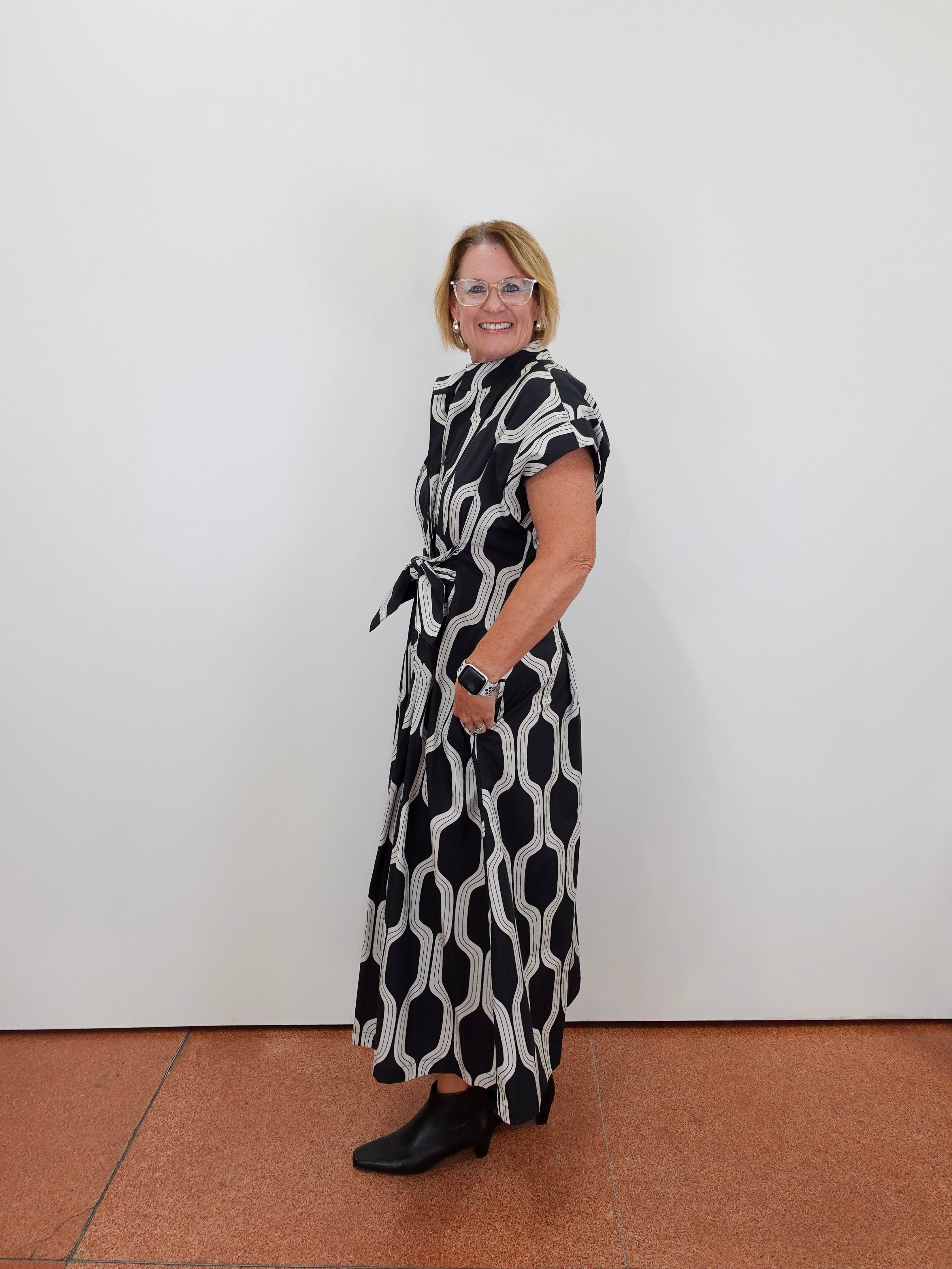 Jet Tie Front Dress - TresChicTexas