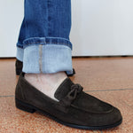 Suede Apron Toe Loafer - TresChicTexas