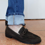 Suede Apron Toe Loafer - TresChicTexas