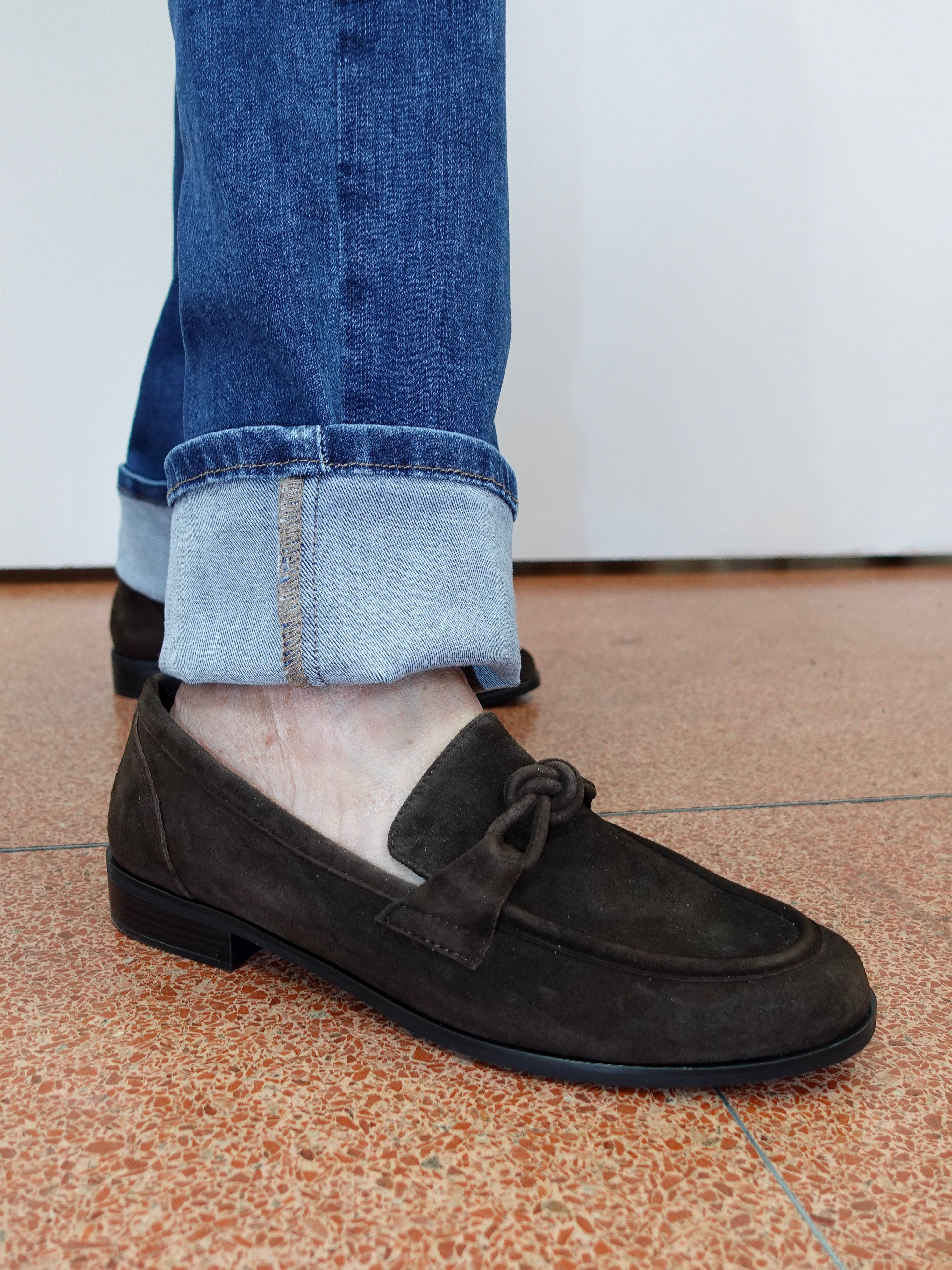 Suede Apron Toe Loafer - TresChicTexas