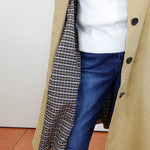 Raglan Sleeve Coat W/ Pleat Back - TresChicTexas