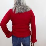 L/S Scoop Neck Knit Top - TresChicTexas