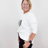 Destination Fleece Heart Pullover - TresChicTexas