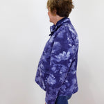 Floral Fleece Quarter Zip PullOver - TresChicTexas