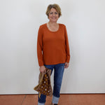 Soft Scoop Neck L/S Top - TresChicTexas