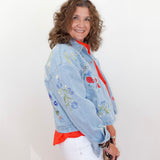 Beatrix Cropped Denim Jacket