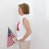 Flag Sweater Tank