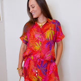 Flat Front Pleated Short