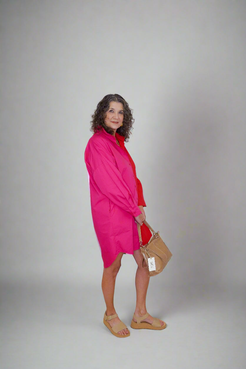 CARTER CONTRAST DRESS