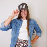 Brat Leopard Cap